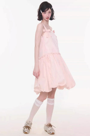 Summer Bow-Tie Camisole Dress