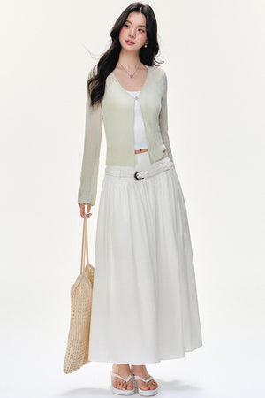 Summer Braided Leather Belt