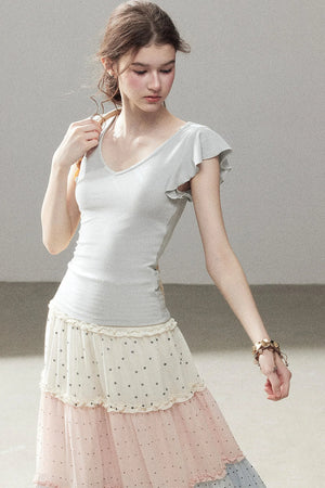 Summer Breeze V-Neck Top