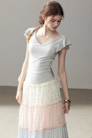 Summer Breeze V-Neck Top