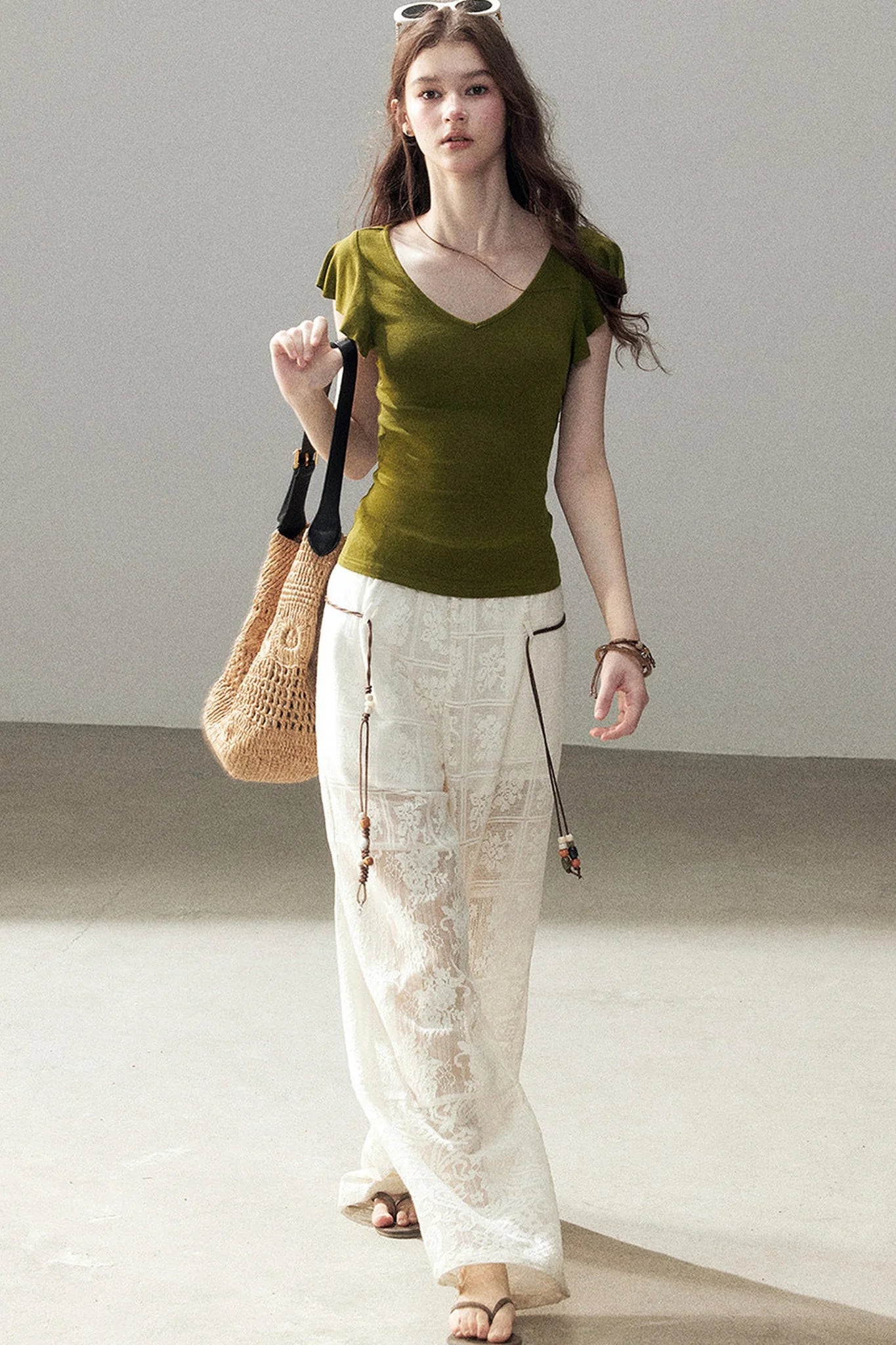 Summer Breeze V-Neck Top