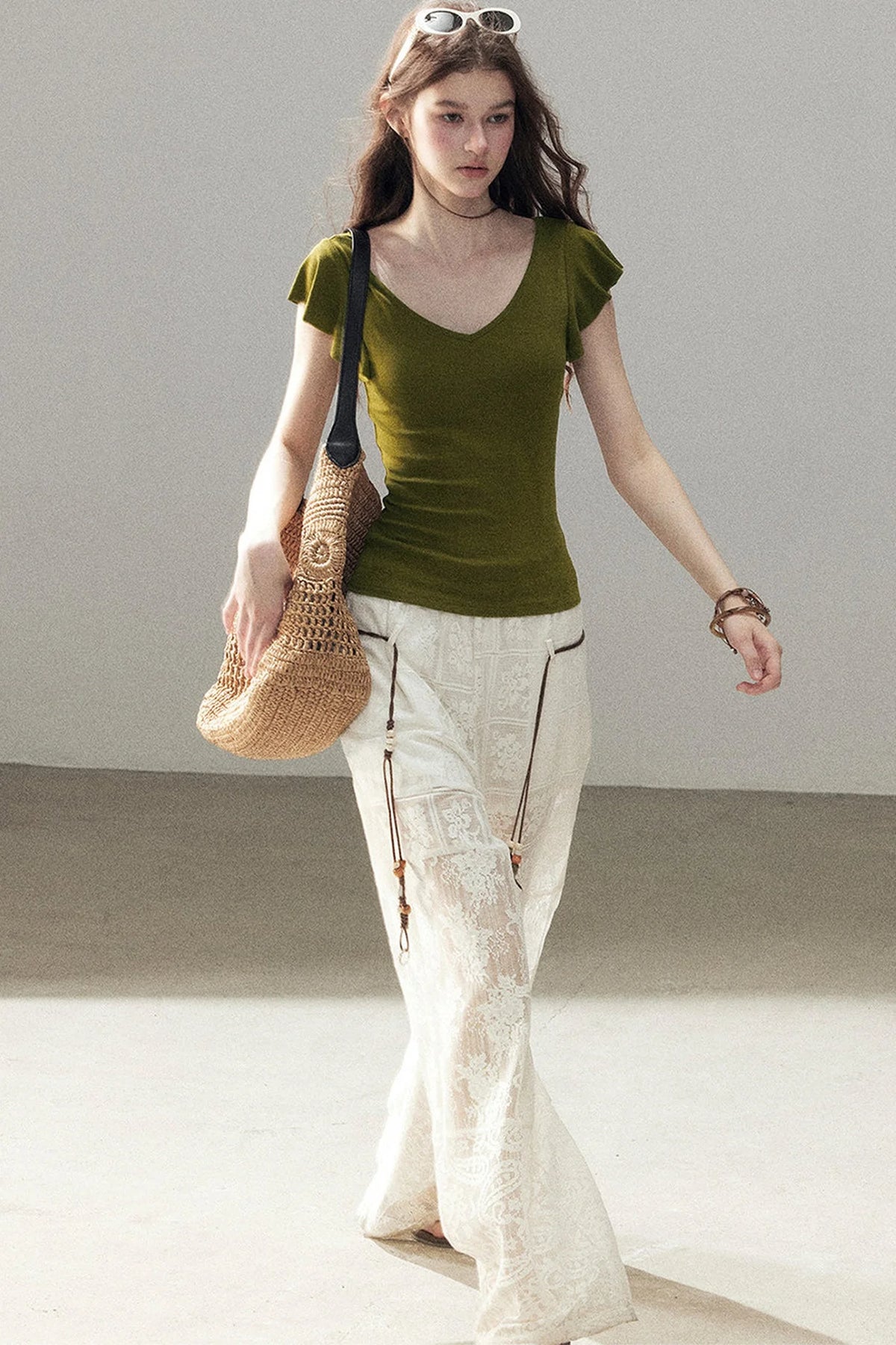 Summer Breeze V-Neck Top