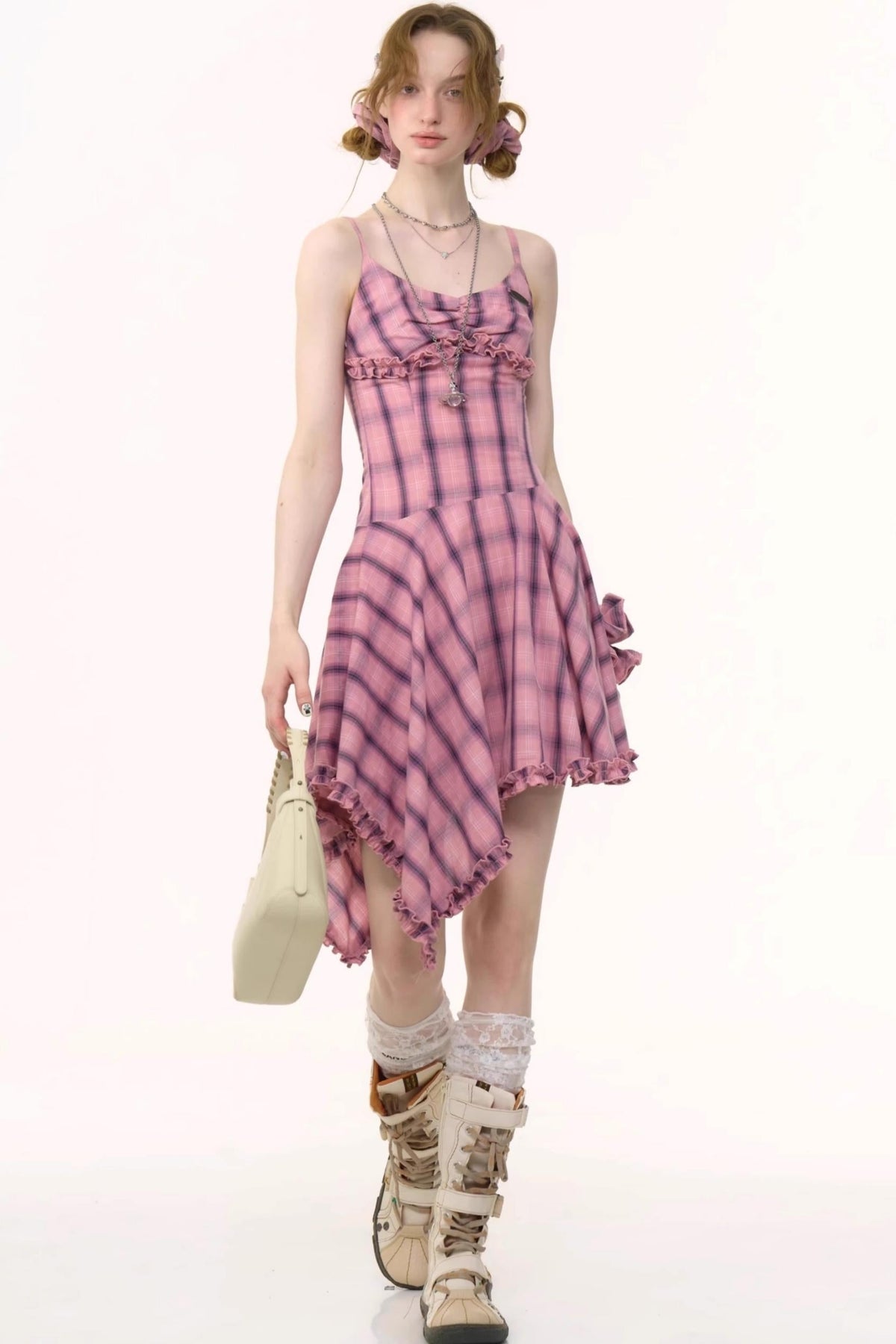Summer Chic Plaid Dress