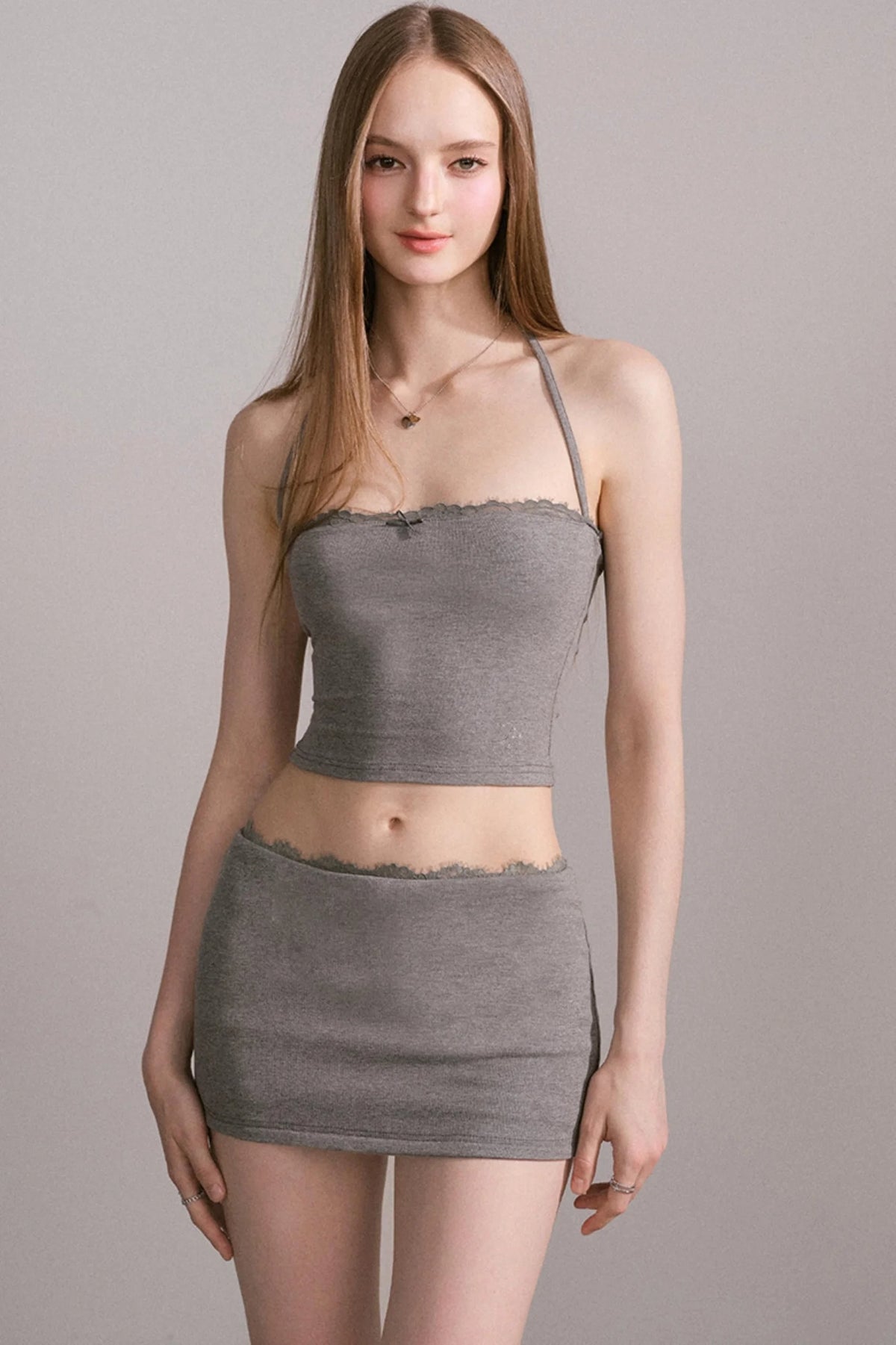 Summer Chic Two-Piece Halter Set-Up