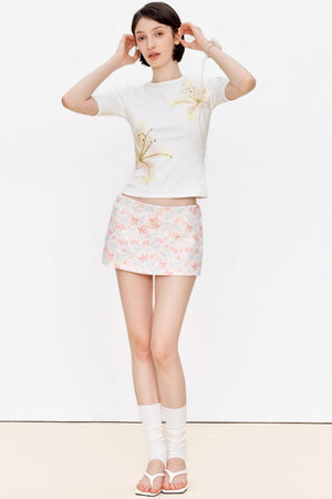 Summer Diamond Lily Blouse