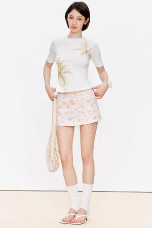 Summer Diamond Lily Blouse