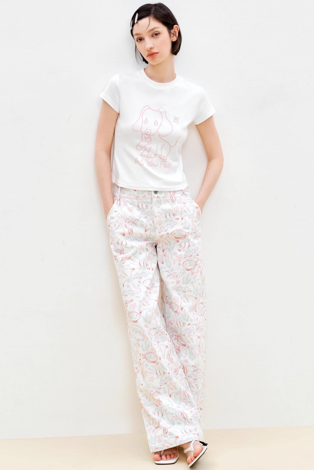 Summer Dog Slim Fit Tee