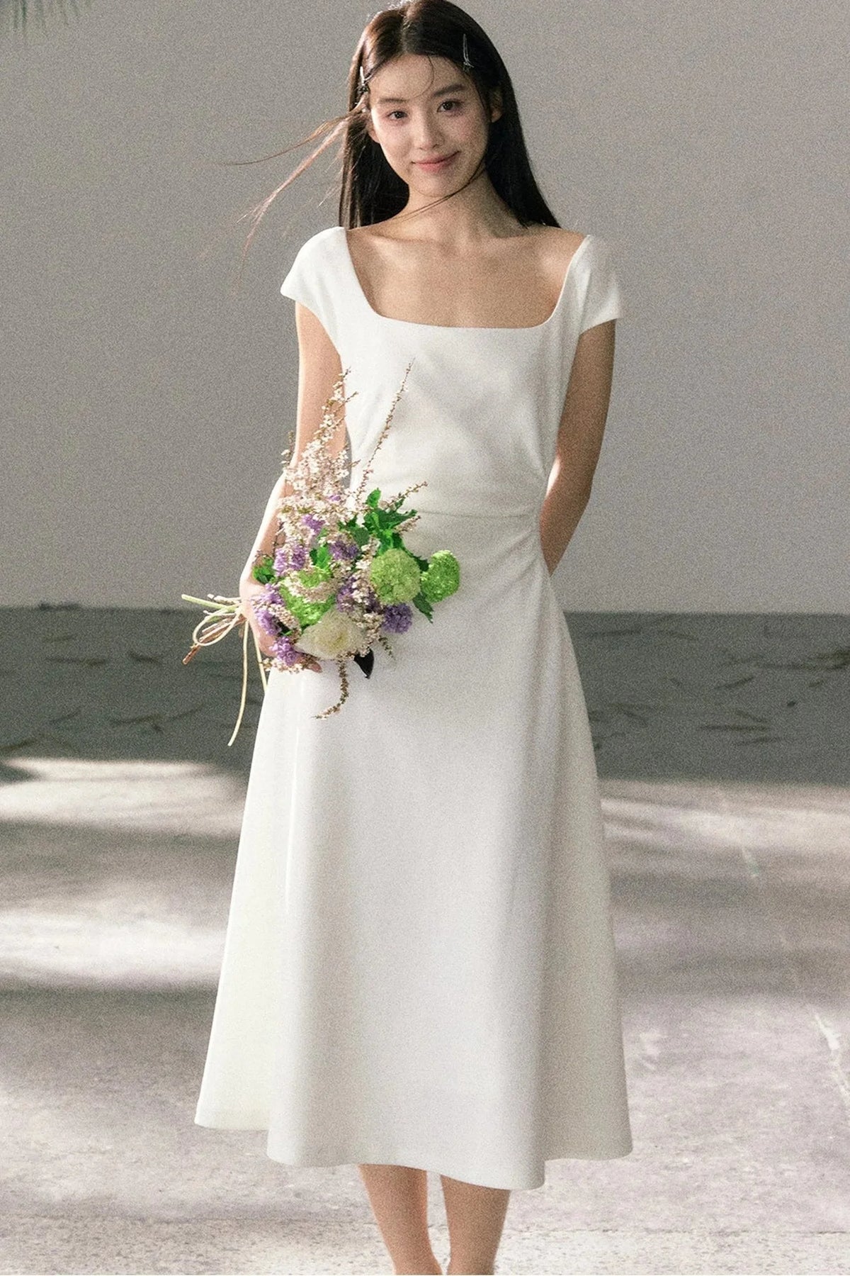 Summer Elegant Slim-Fit Versatile A-Line Dress