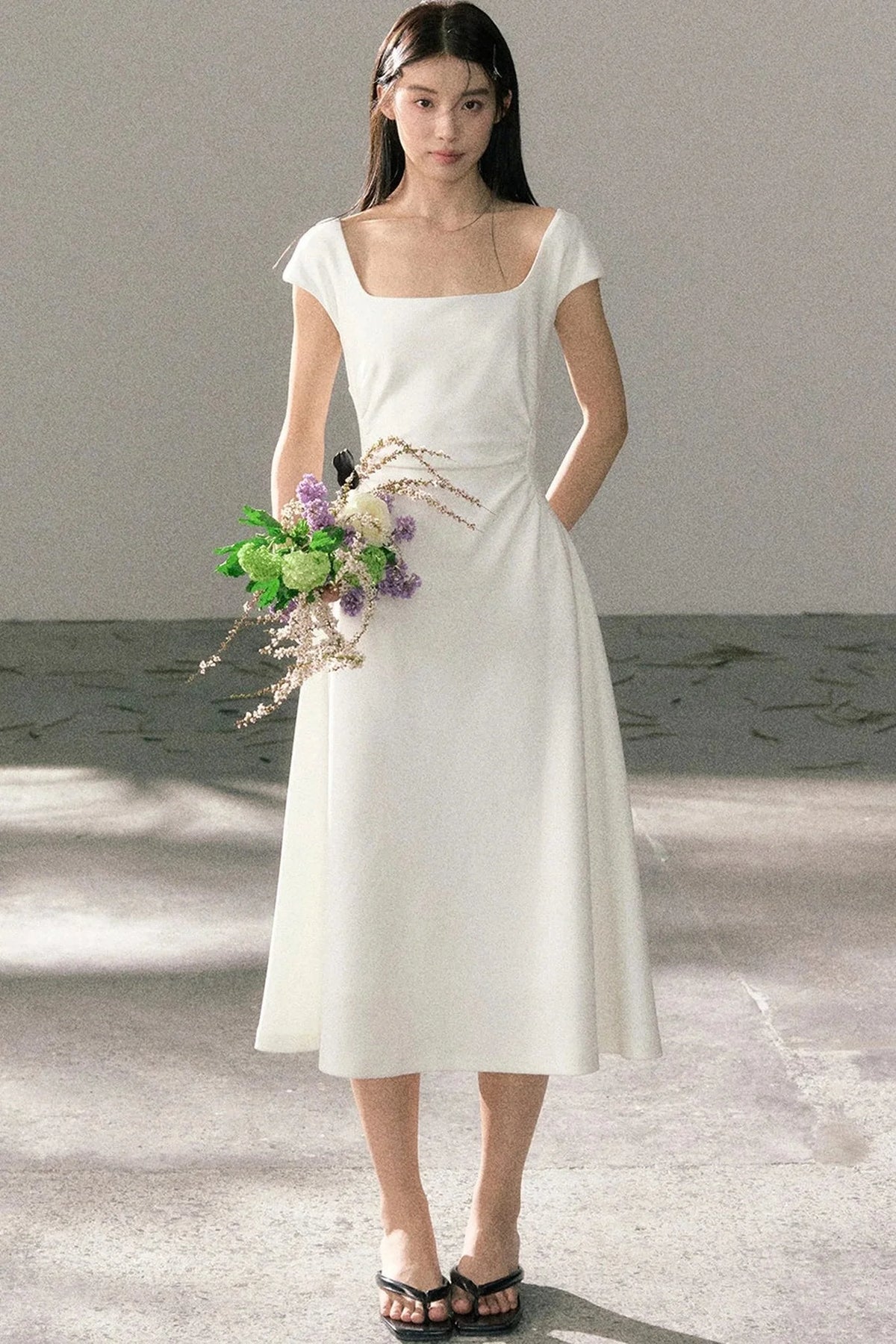Summer Elegant Slim-Fit Versatile A-Line Dress