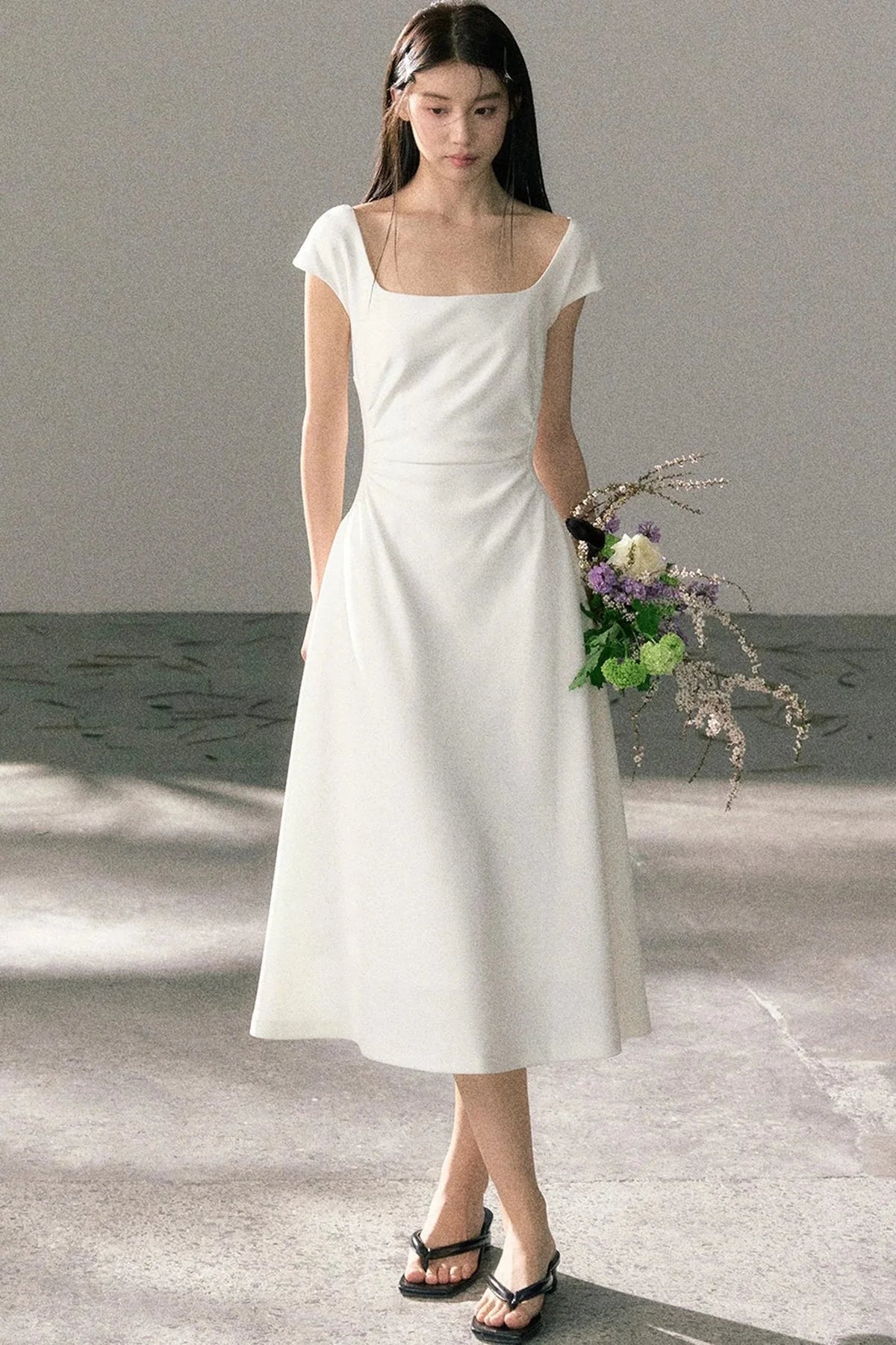 Summer Elegant Slim-Fit Versatile A-Line Dress