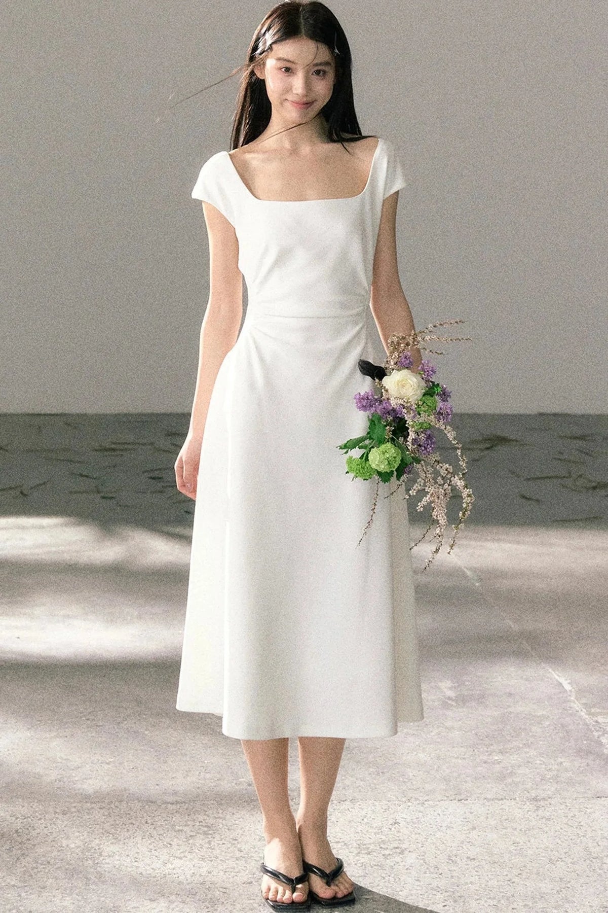 Summer Elegant Slim-Fit Versatile A-Line Dress