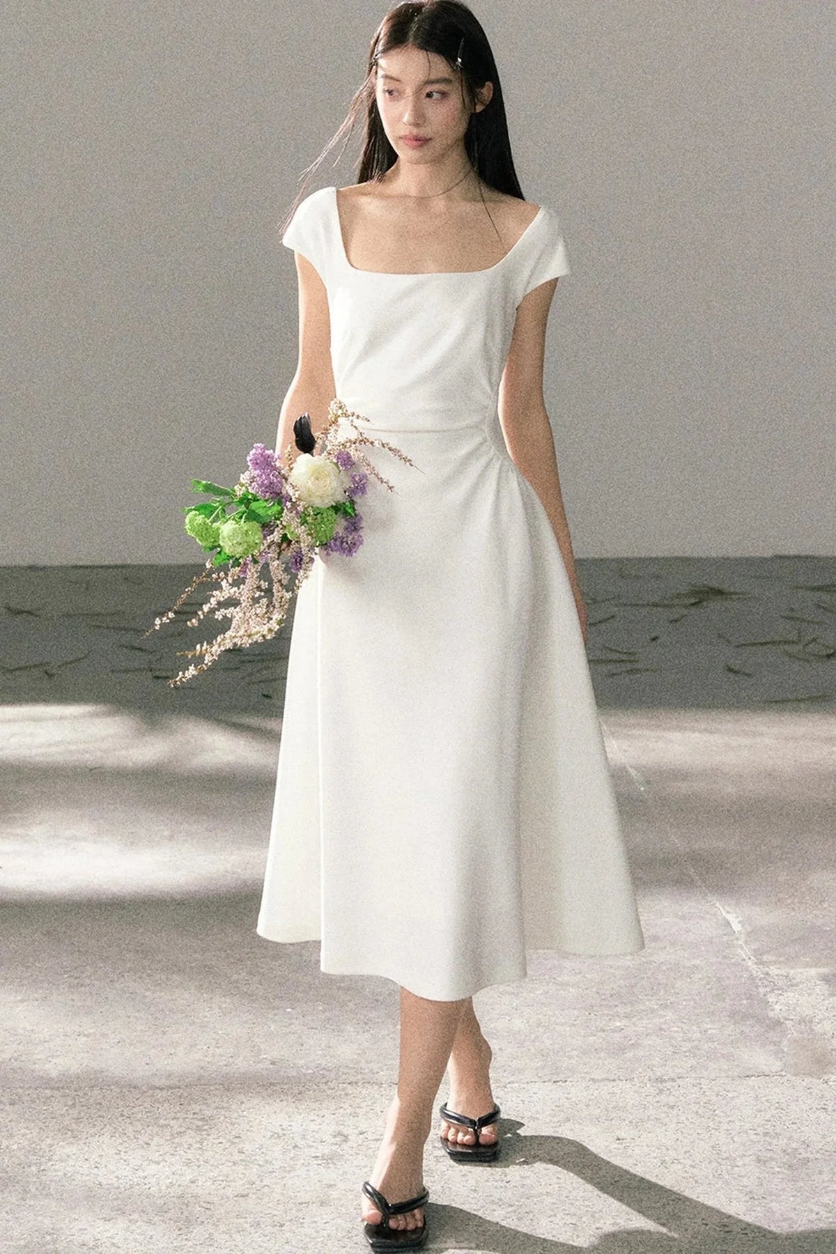 Summer Elegant Slim-Fit Versatile A-Line Dress
