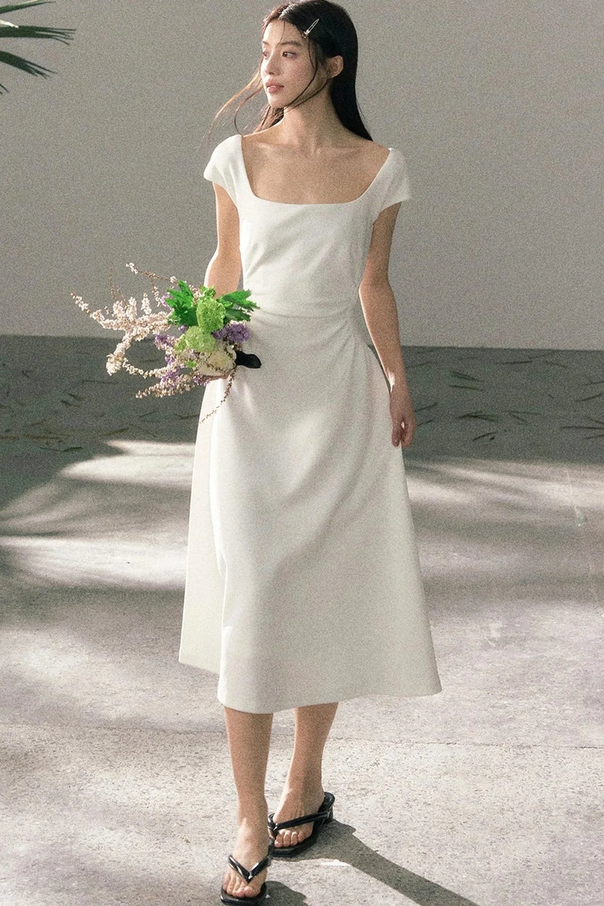 Summer Elegant Slim-Fit Versatile A-Line Dress