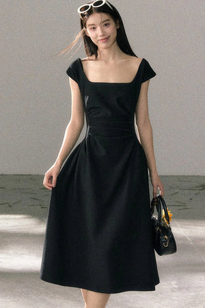 Summer Elegant Slim-Fit Versatile A-Line Dress