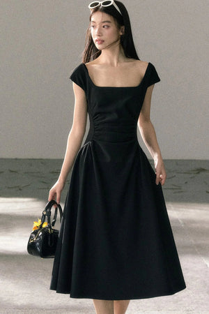 Summer Elegant Slim-Fit Versatile A-Line Dress