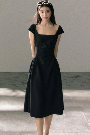 Summer Elegant Slim-Fit Versatile A-Line Dress
