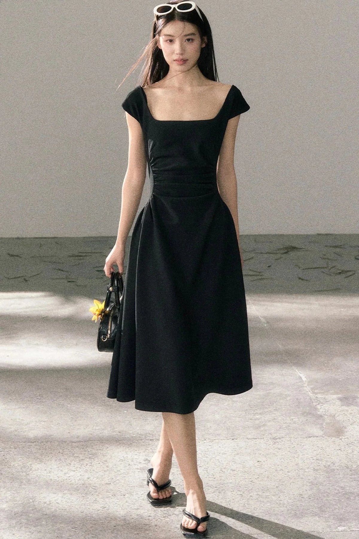 Summer Elegant Slim-Fit Versatile A-Line Dress