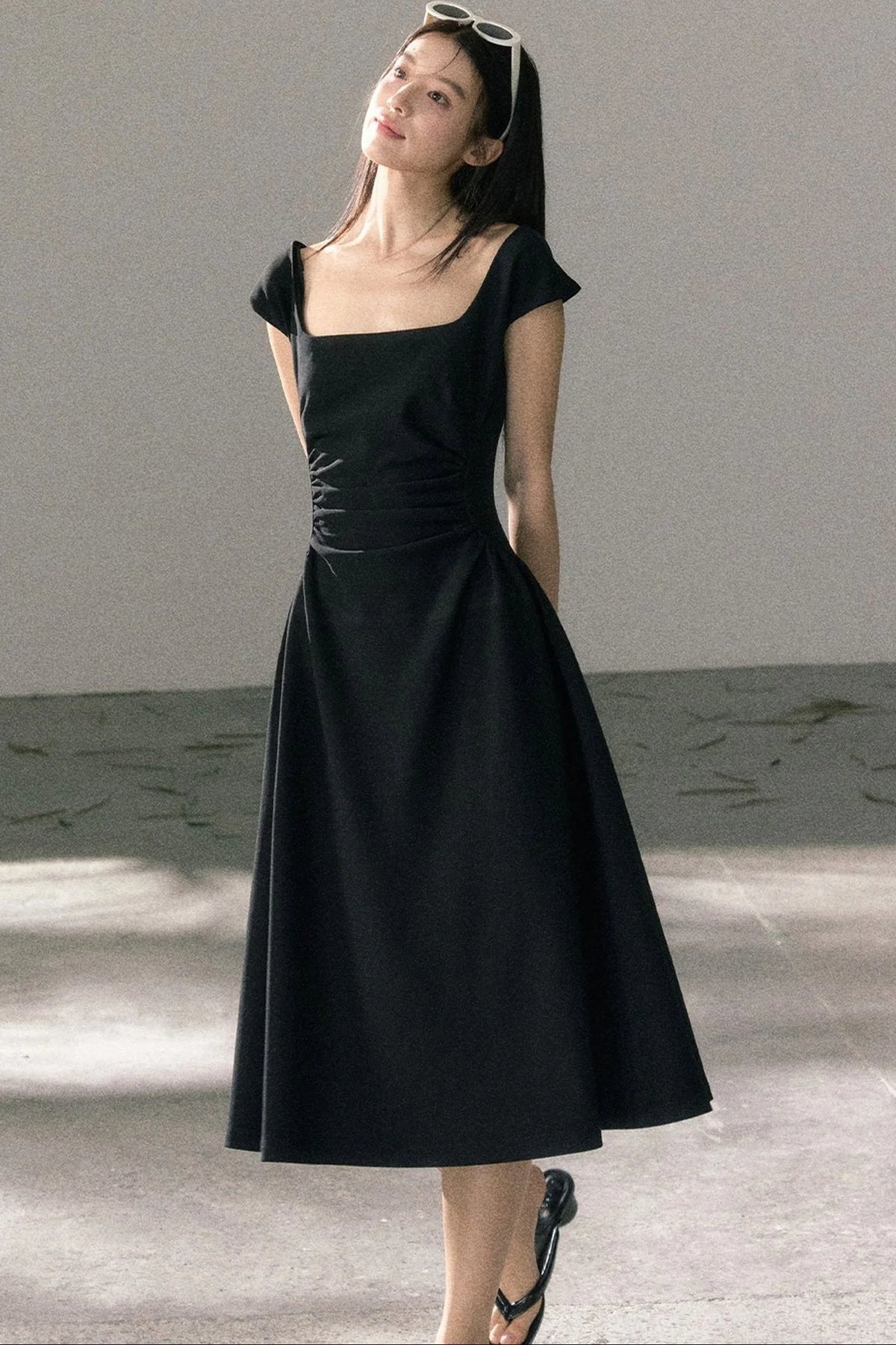 Summer Elegant Slim-Fit Versatile A-Line Dress