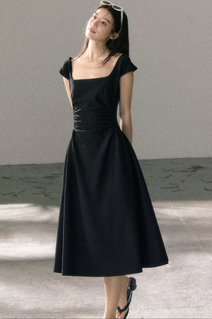 Summer Elegant Slim-Fit Versatile A-Line Dress