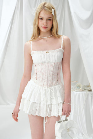 Summer Floral Ensemble Top Set-Up