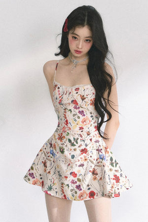 Summer Floral Lace Dress