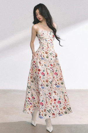 Summer Floral Lace Dress