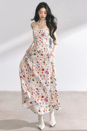 Summer Floral Lace Dress
