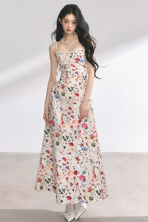 Summer Floral Lace Dress