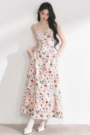 Summer Floral Lace Dress