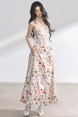 Summer Floral Lace Dress