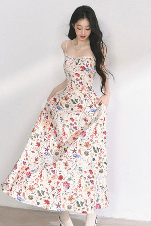 Summer Floral Lace Dress