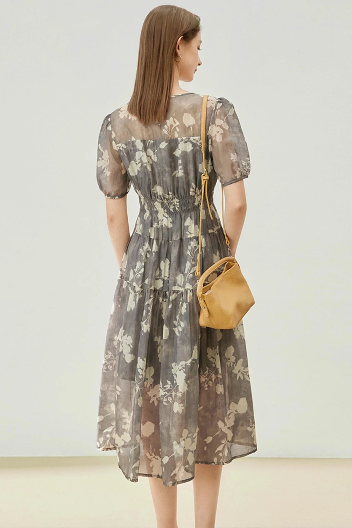 Summer Floral Tencel Dress