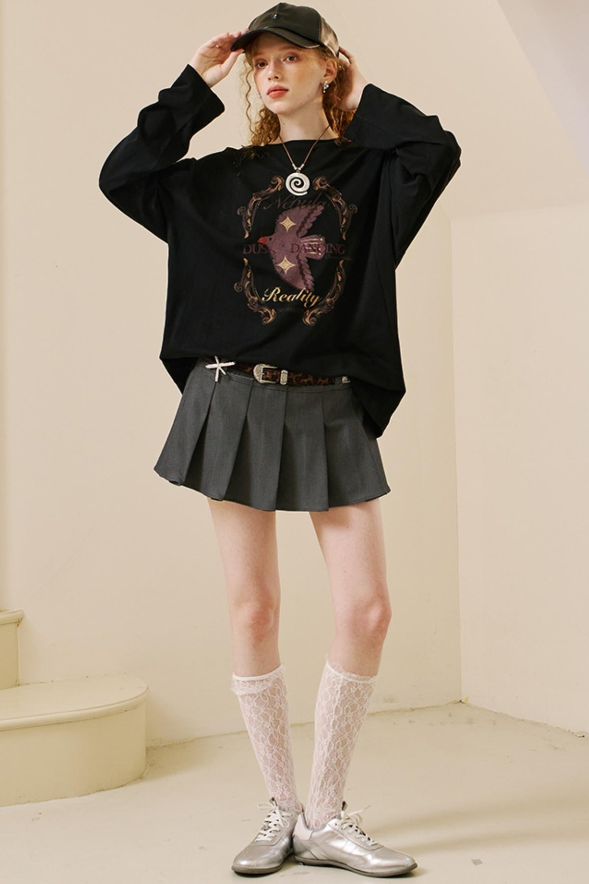 Summer Flow Pleated Skirt