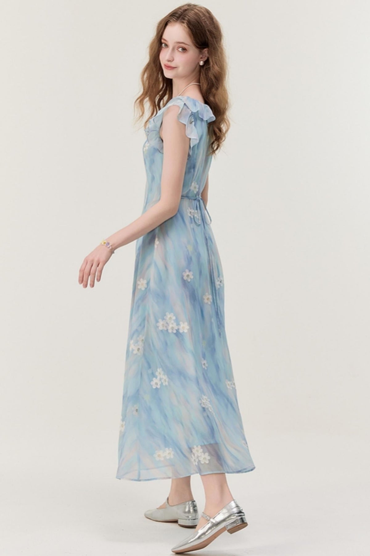 Summer Gradient A-Line Dress