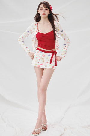 Summer Halter & Cardigan Set-Up