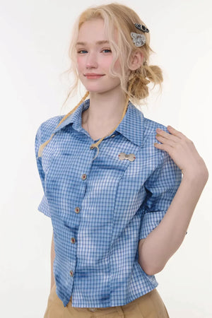 Summer Haze Gradient Blouse