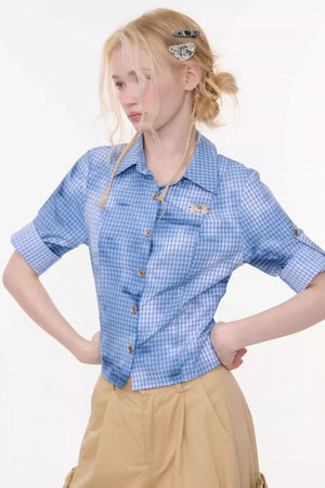 Summer Haze Gradient Blouse