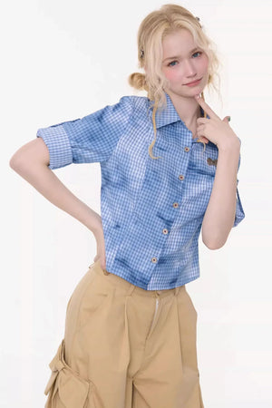 Summer Haze Gradient Blouse