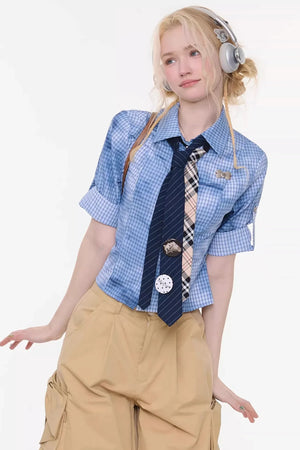 Summer Haze Gradient Blouse