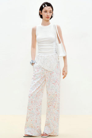 Summer Lace Asymmetrical Vest