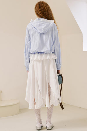 Summer Lace Fishtail Skirt