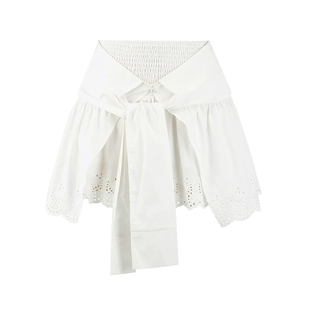 Summer Lace Halter Skirt