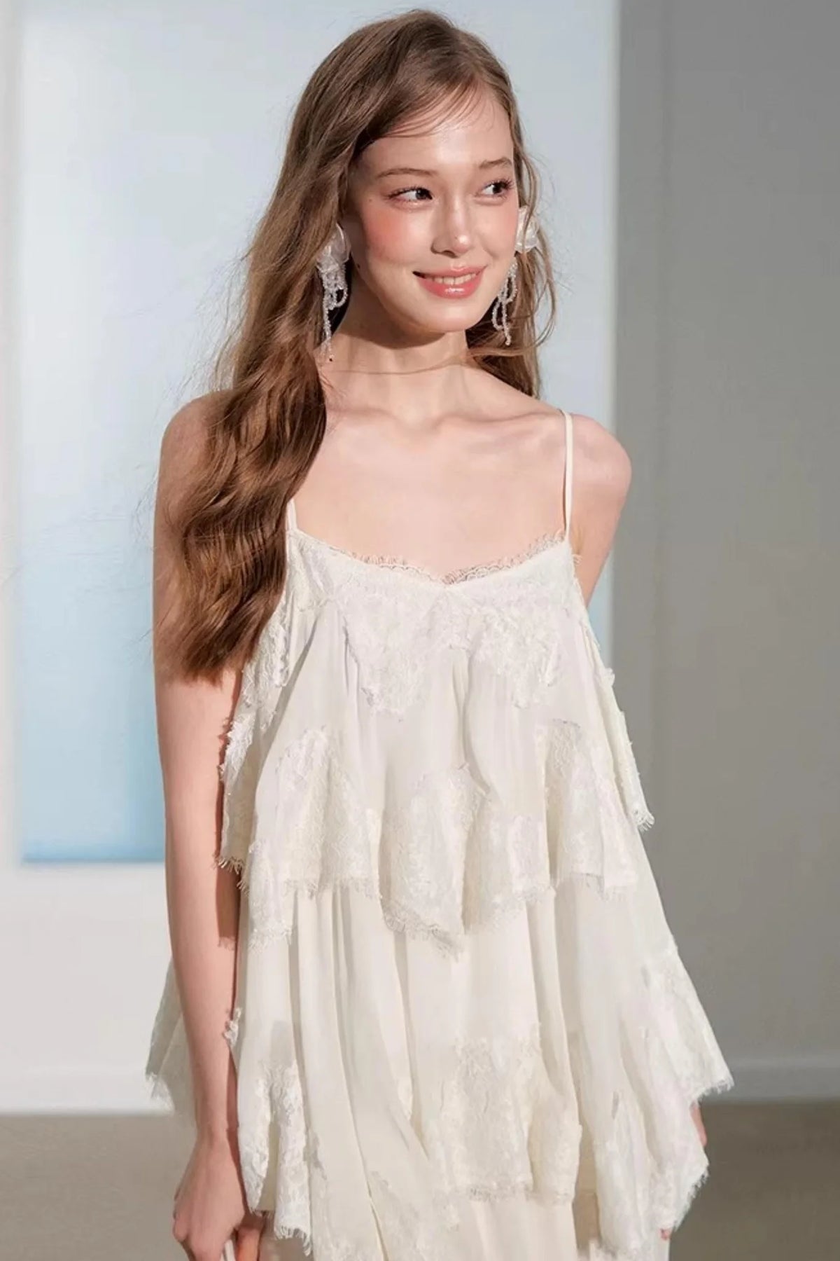 Summer Lace Top Vacation Set-Up
