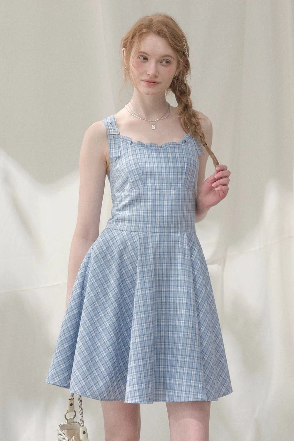 Summer Melody Plaid Dress