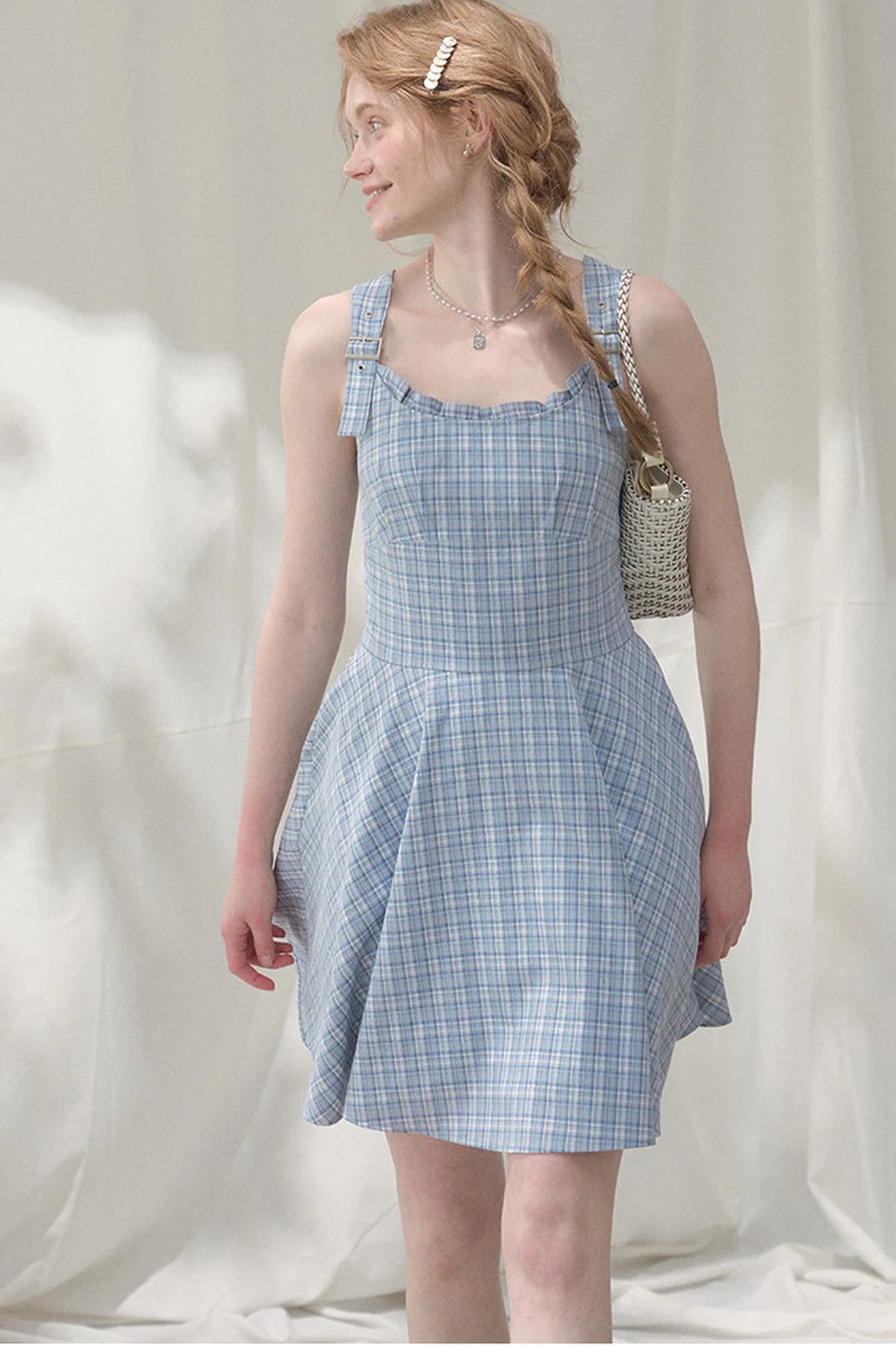Summer Melody Plaid Dress
