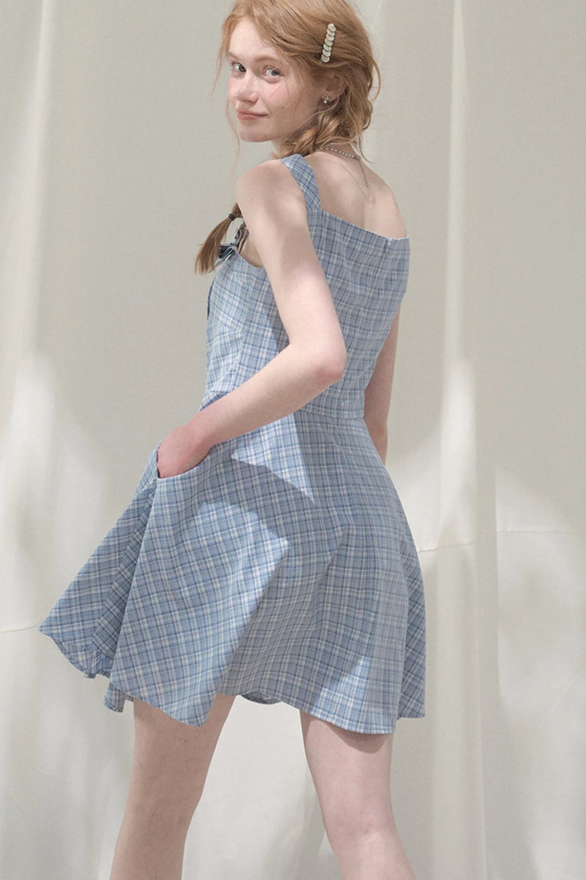 Summer Melody Plaid Dress