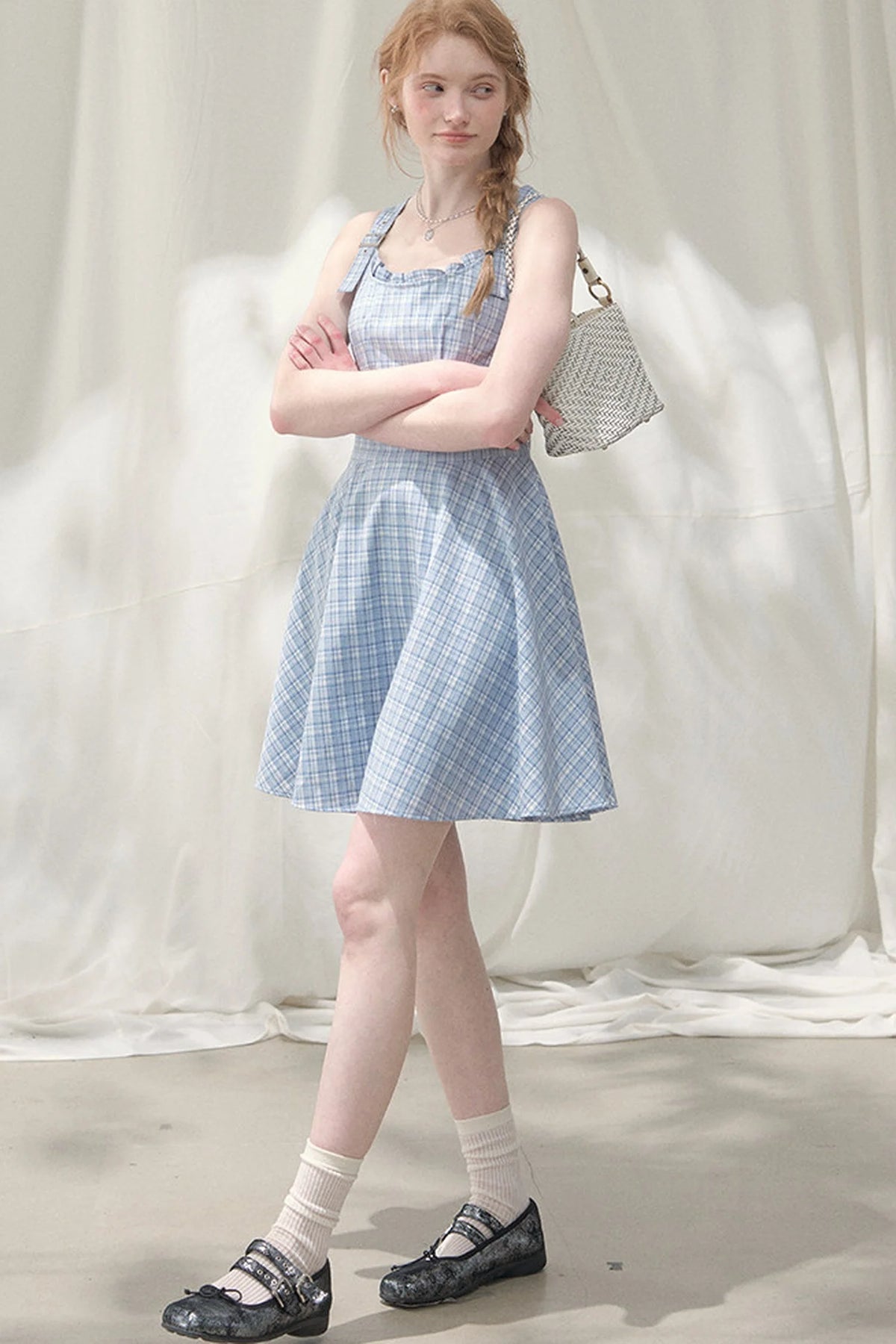 Summer Melody Plaid Dress