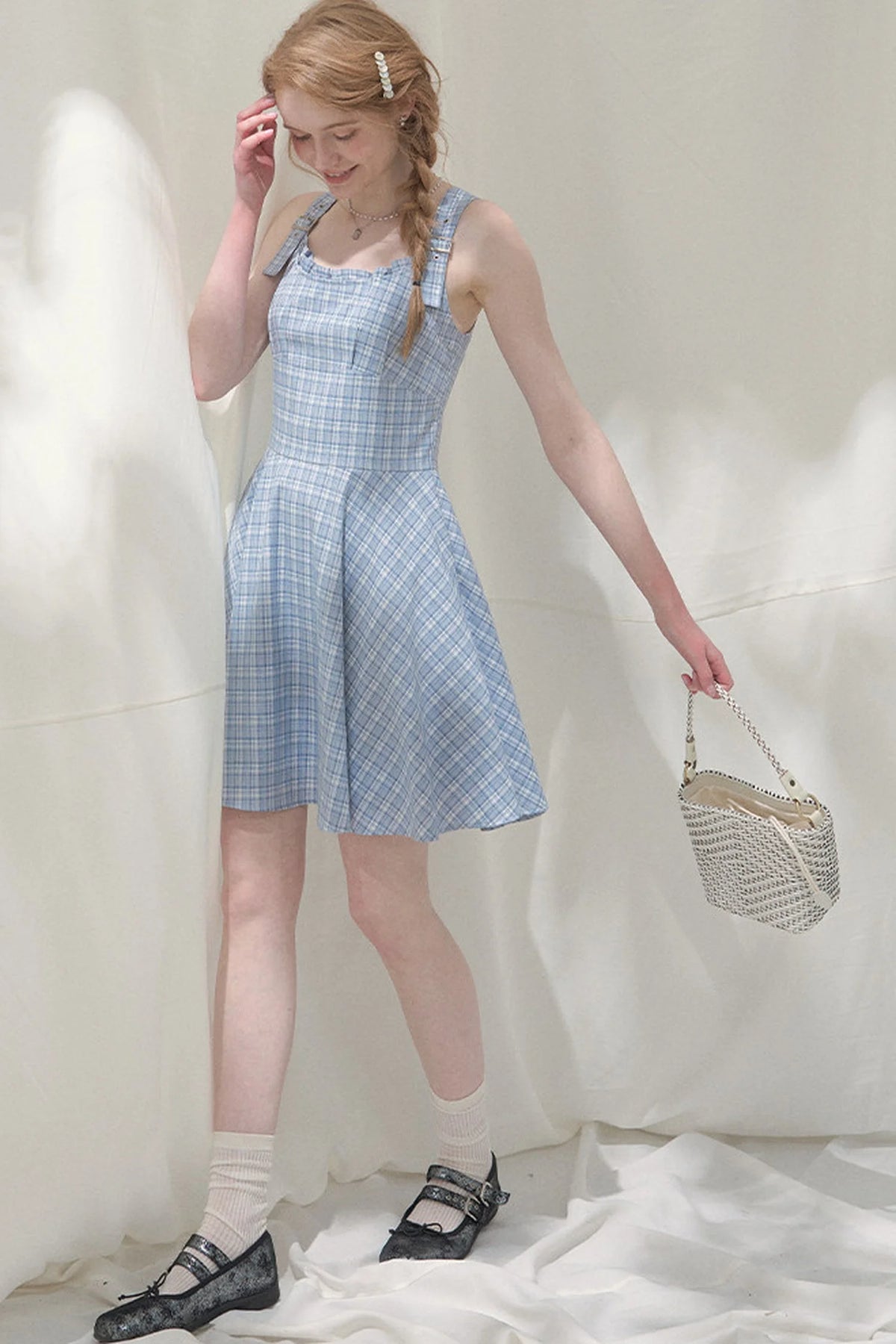 Summer Melody Plaid Dress