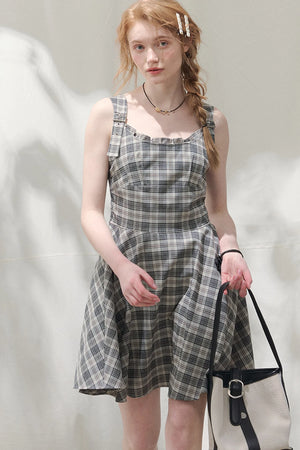 Summer Melody Plaid Dress