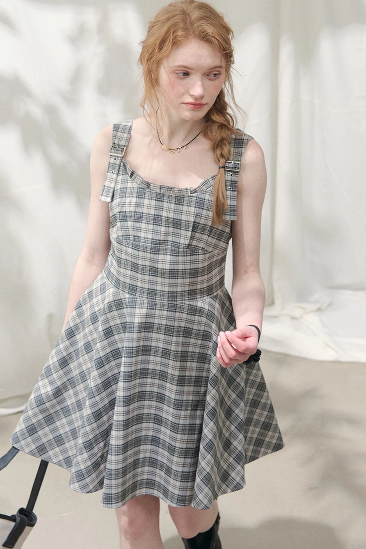 Summer Melody Plaid Dress